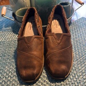 BOBS from Skechers brown Chill Luxe flats, Size 8.5